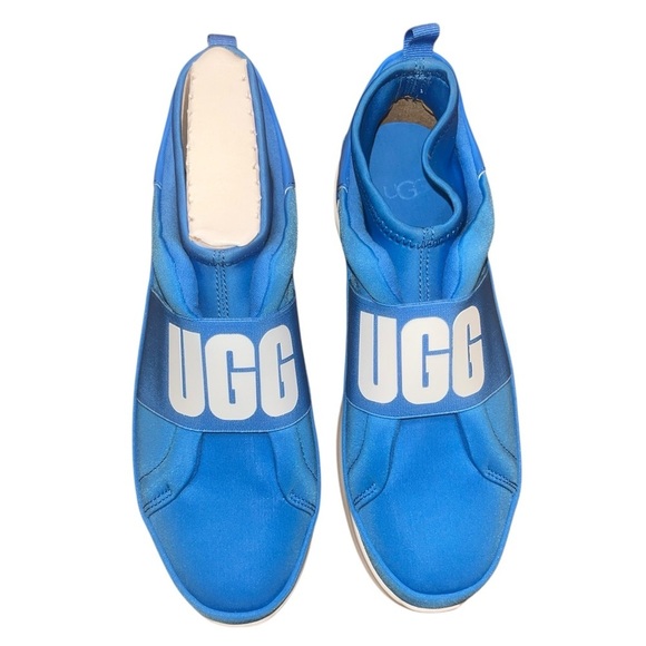 NWT UGG Neutra Neon Blue Slip-On Sneakers Women’s US Size 8 - Picture 2 of 13